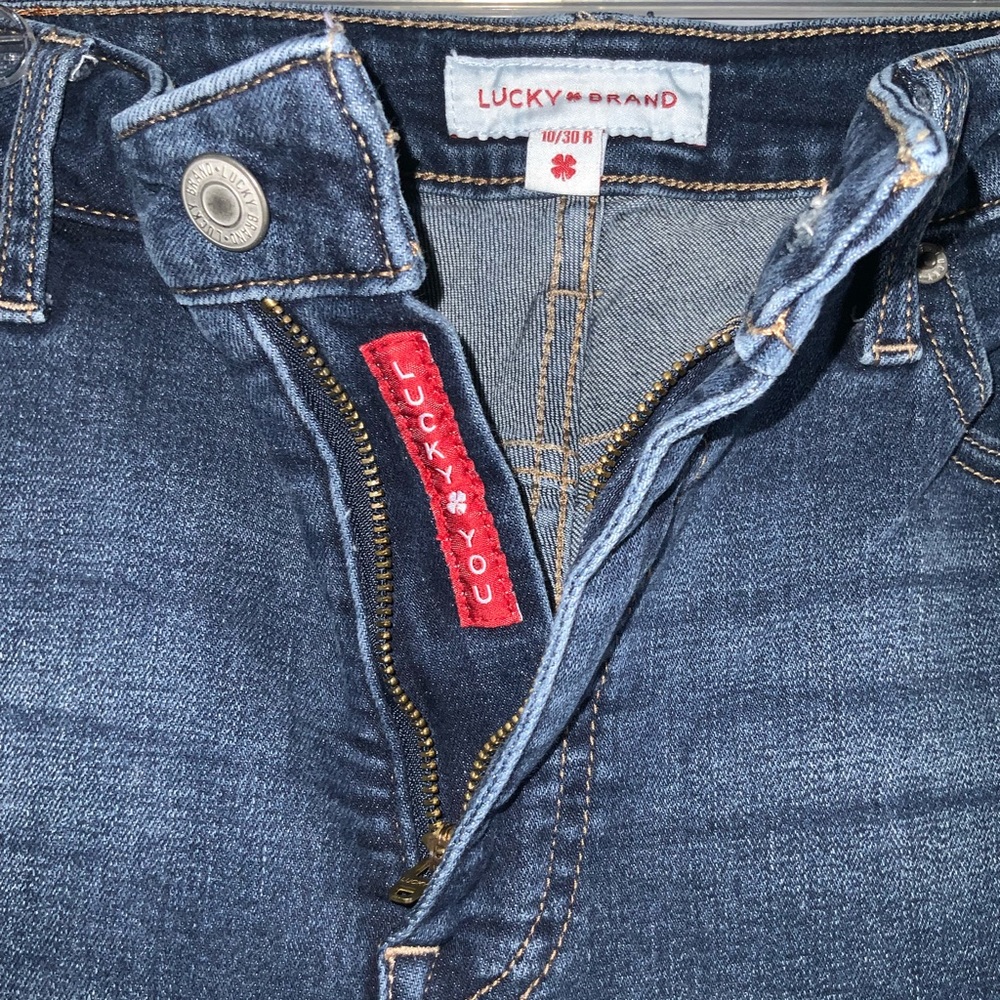 Lucky Brand Blue Hayden Skinny Mid-Rise Women’s Jeans 10/30 - Picture 6 of 12